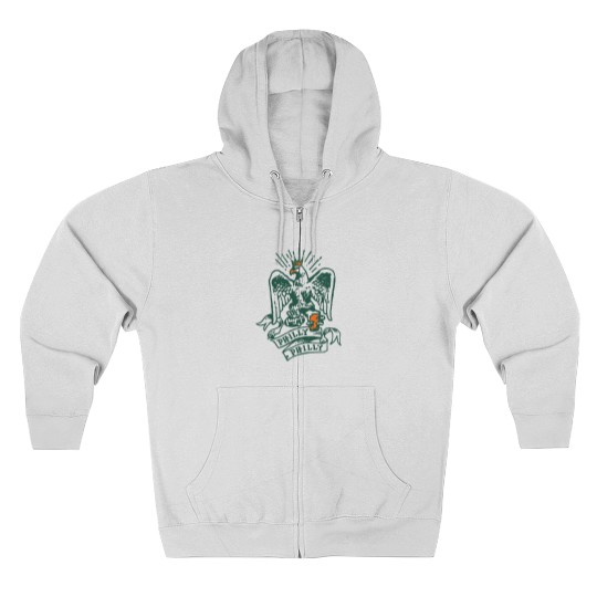 Discover King Philadelphia Eagle Team Zip Hoodies