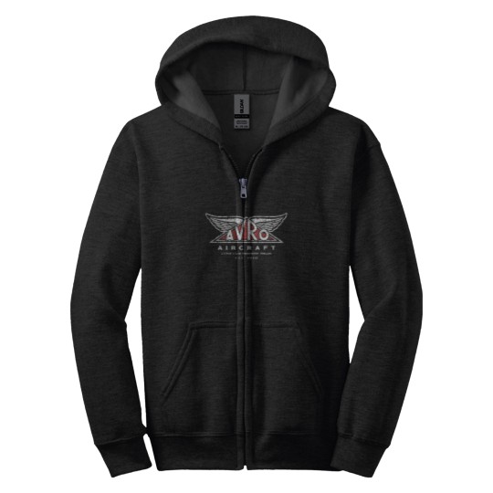 Discover Avro Logo Zip Hoodies