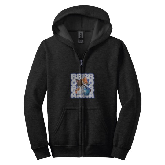 Discover Love Anime Boba Bubble Tea Drink Cute Kawaii Kitten Cat Sweat Zip Hoodies