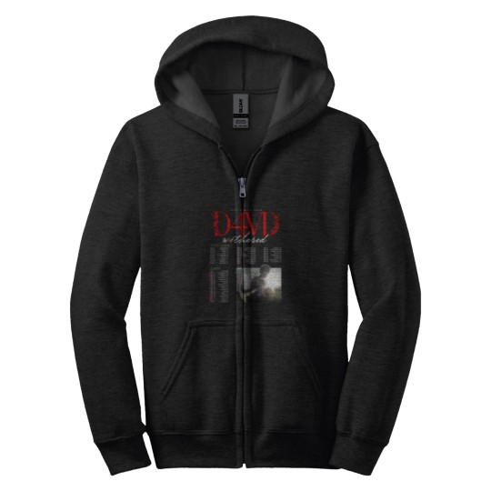 Discover D4VD Withered 2025 World Tour Dates Zip Hoodies