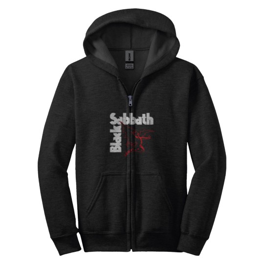 Discover Black Sabbath Creature Unisex Zip Hoodies
