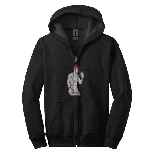 Discover Bill Walton (18) Zip Hoodies