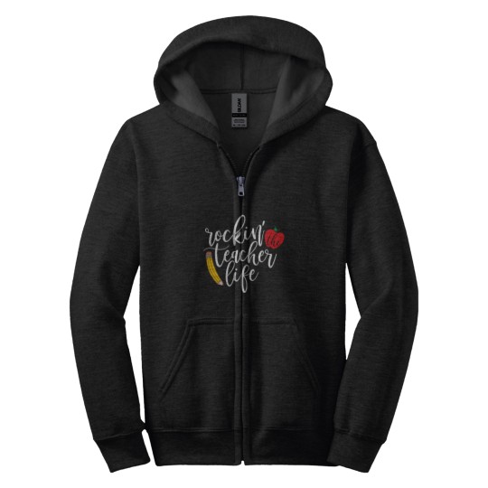Discover Teachers Rockin' The Teacher Life Zip Hoodies