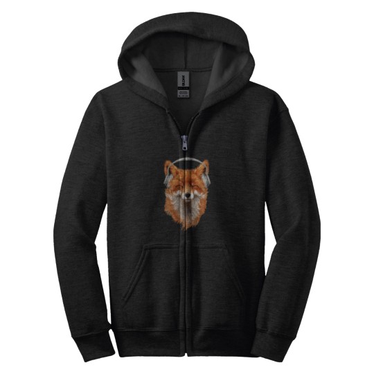 Discover Smiling Musical Fox Mazzy Stars final poster Poster Zip Hoodies