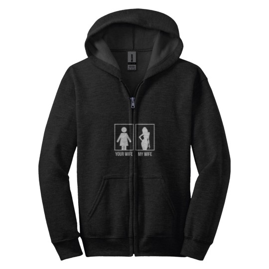Discover Your WifeMy Wife Zip Hoodies