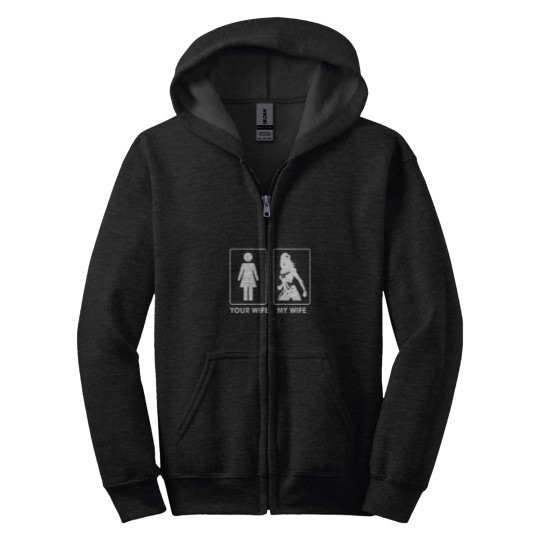 Discover Your wifemy wife Zip Hoodies