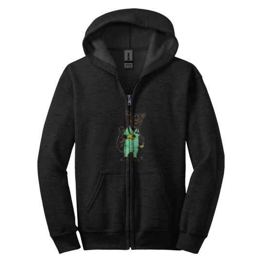 Discover Bush Baby Bush Baby Doctor Oversized Zip Hoodies