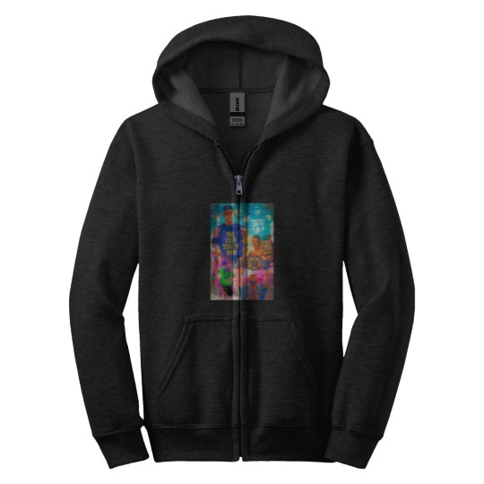 Discover The Last Time.png 8 bit Rumble.png Zip Hoodies