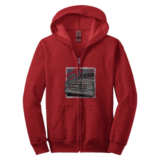 Discover C10,C-10,K5,Jimmy,Squarebody Truck,Suburban,Blazer,Silverado Zip Hoodies