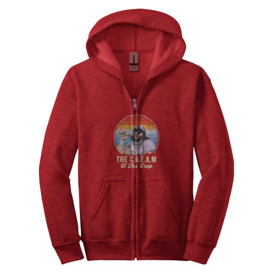 Discover The C.R.E.A.M of the crop Randy Savage legend - Macho Man - Zip Hoodies