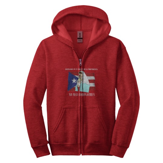 Discover Virgen De La Providencia Zip Hoodies
