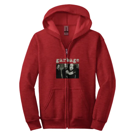 Discover Garbage Band Concert Tour Unisex Cotton Zip Hoodies Unisex Zip Hoodies Band Zip Hoodies