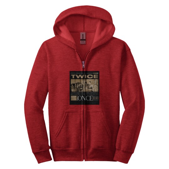 Discover Vintage Twice Zip Hoodies, Twice Unisex Kpop Zip Hoodies