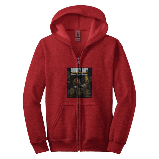 Discover Buddy Guy 2025 The Damn Right Encore Tour Dates Zip Hoodies