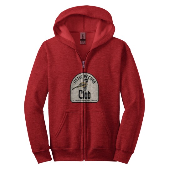 Discover Little Pecker Club Zip Hoodies