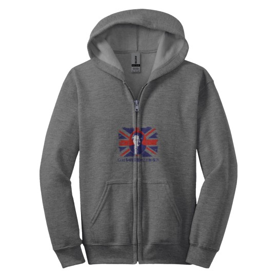Discover God save Boris Johnson Active Zip Hoodies